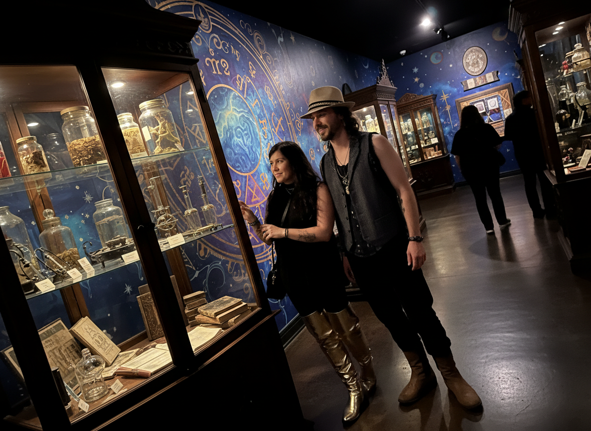 Date in The Mystic Museum