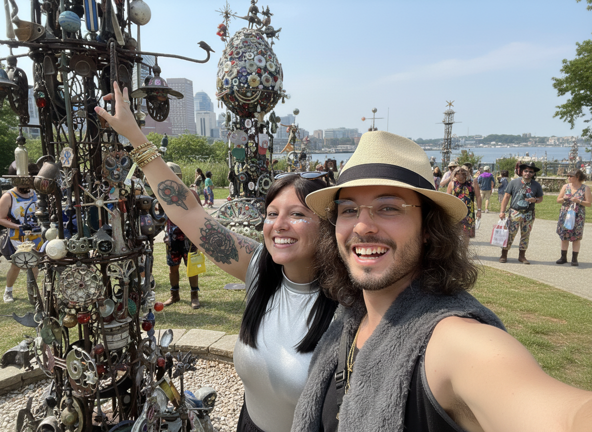 Date in The American Visionary Art Museum (AVAM)