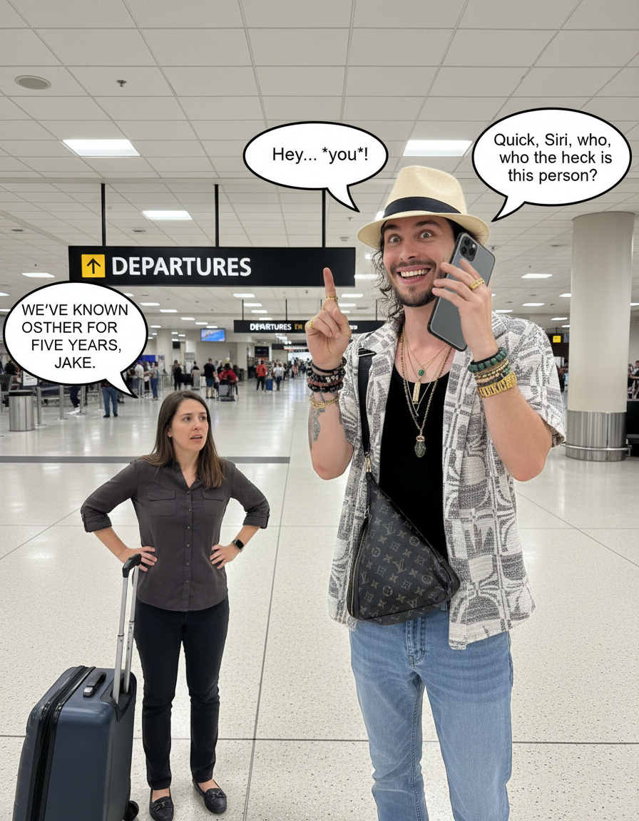 The 'Mysterious Nomad Who Forgets Your Name' Syndrome