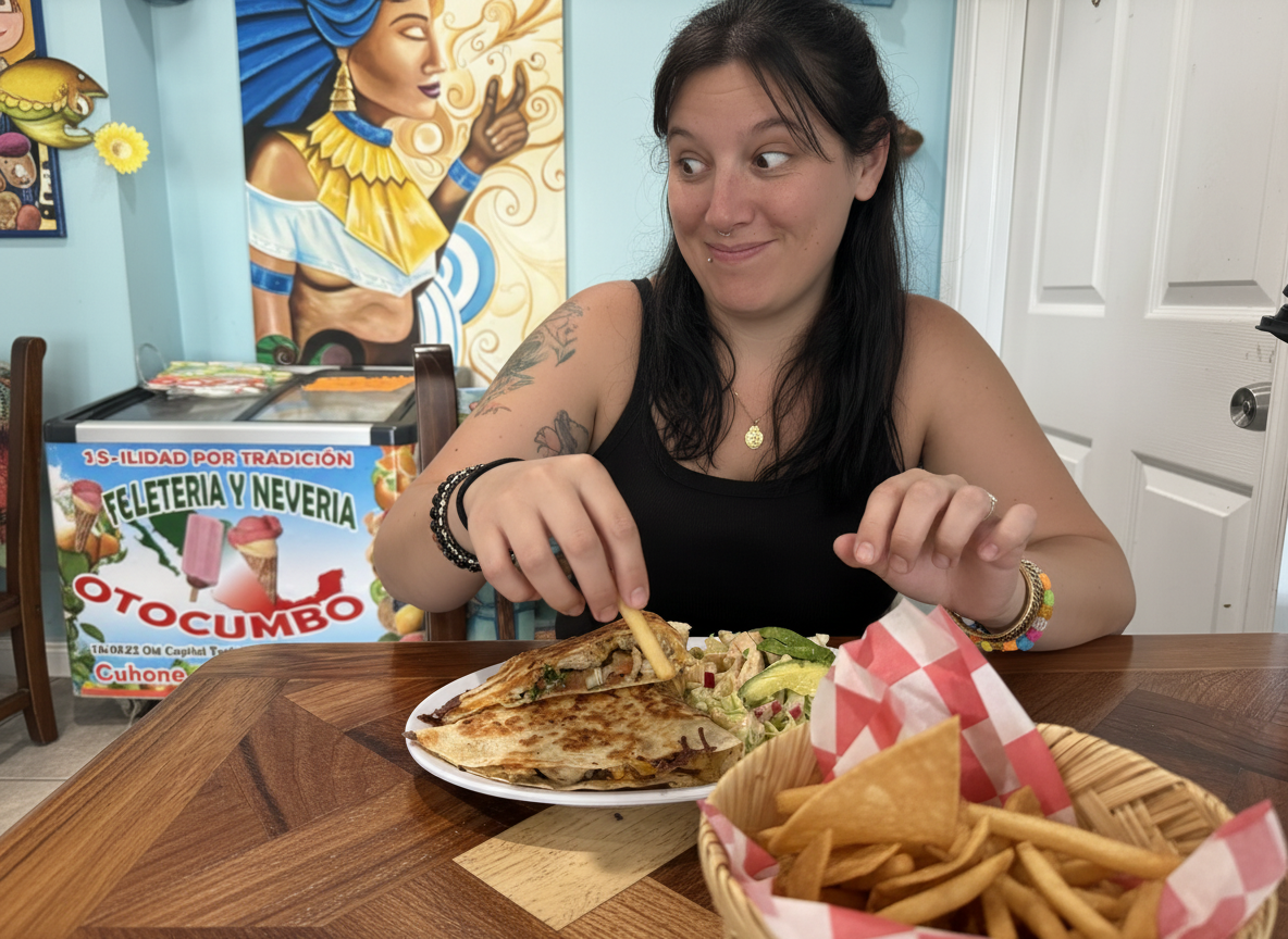 The 'Will Definitely Steal Your Fries (While Claiming Not To)' Trait